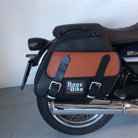 borse in cuoio per moto guzzi california